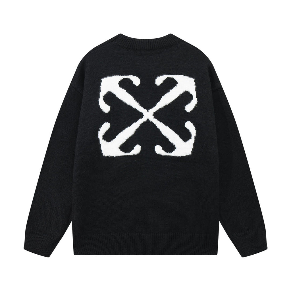 OFF-Whlte Intarsia Knit Sweater#5