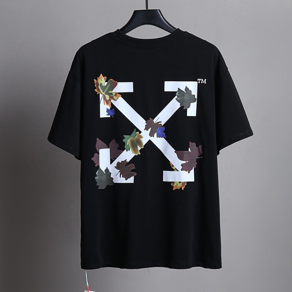 OFF-Whlte Arrow logo print T-shirt#82