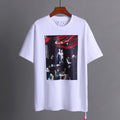 OFF-Whlte Arrow logo print T-shirt#90