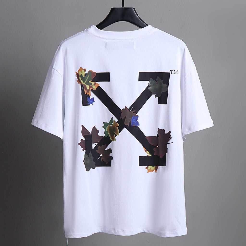 OFF-Whlte Arrow logo print T-shirt#82