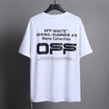 OFF-Whlte Arrow logo print T-shirt#79