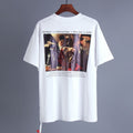 OFF-Whlte Arrow logo print T-shirt#89