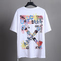 OFF-Whlte Arrow logo print T-shirt#85