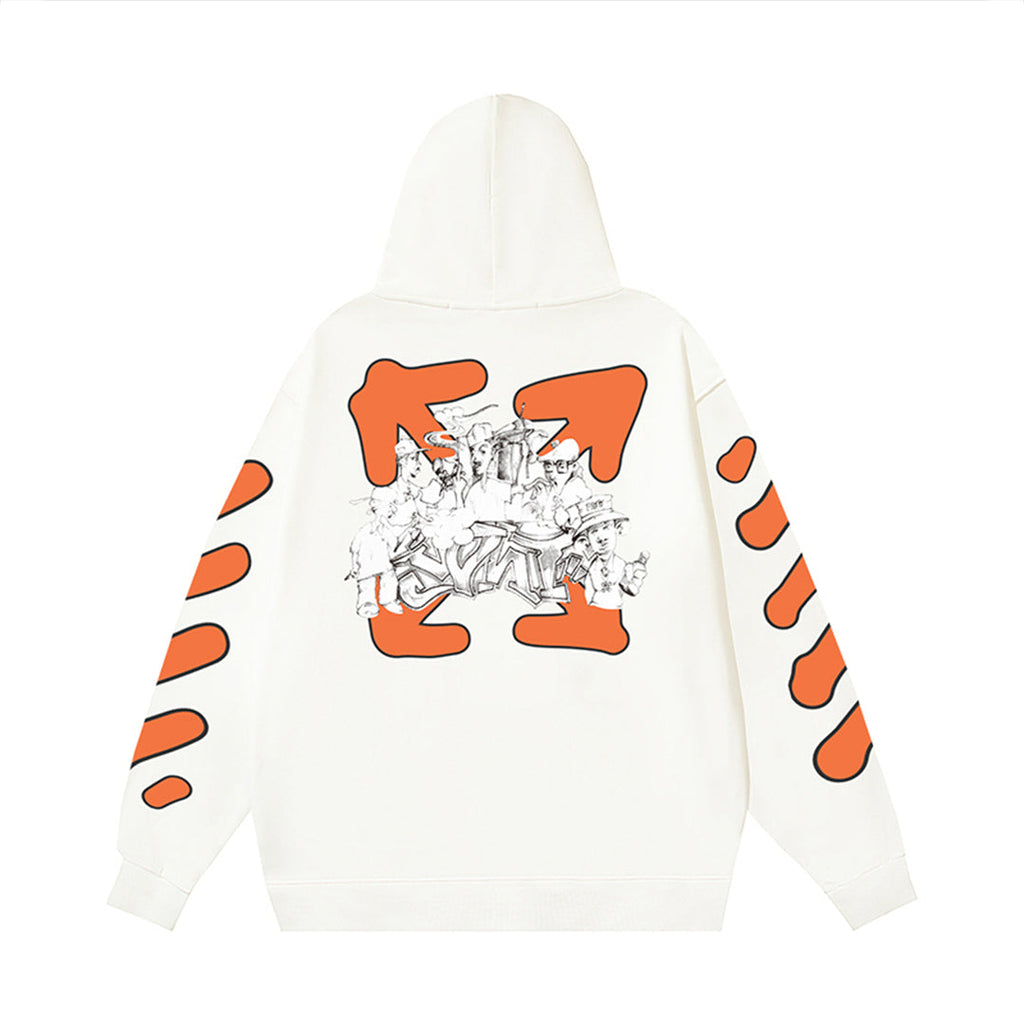 OFF-Whlte Arrow logo sports sweatshirt#9