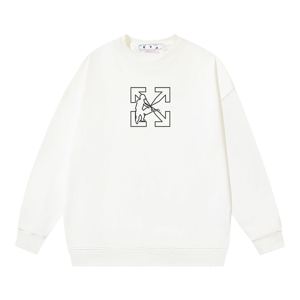 OFF-Whlte Arrow logo sports sweatshirt#114