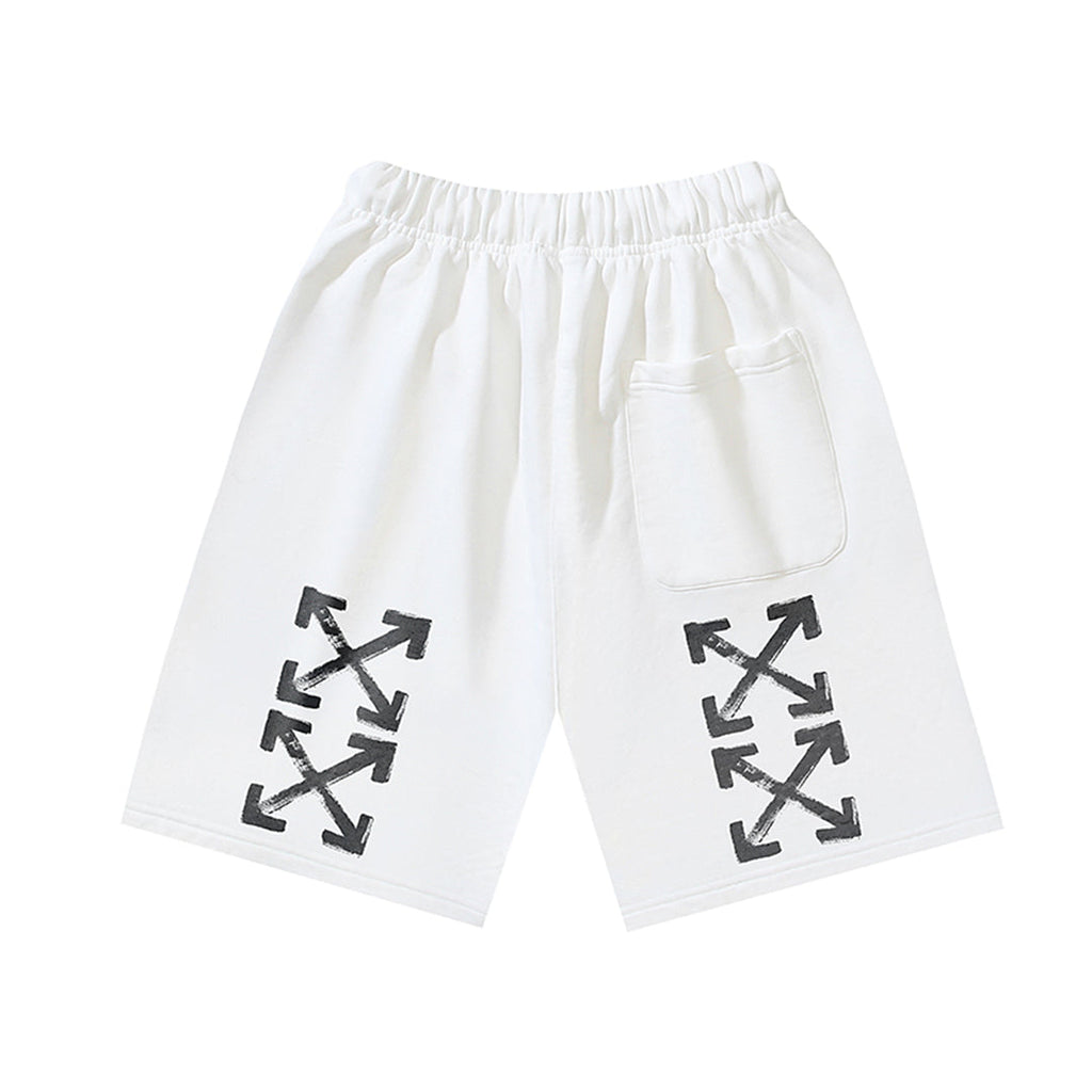 OFF-Whlte arrow print shorts#3